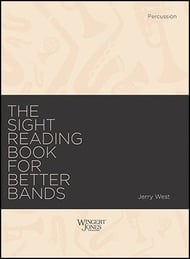The Sight-Reading Book for Better Bands Auxillary Percussion band method book cover